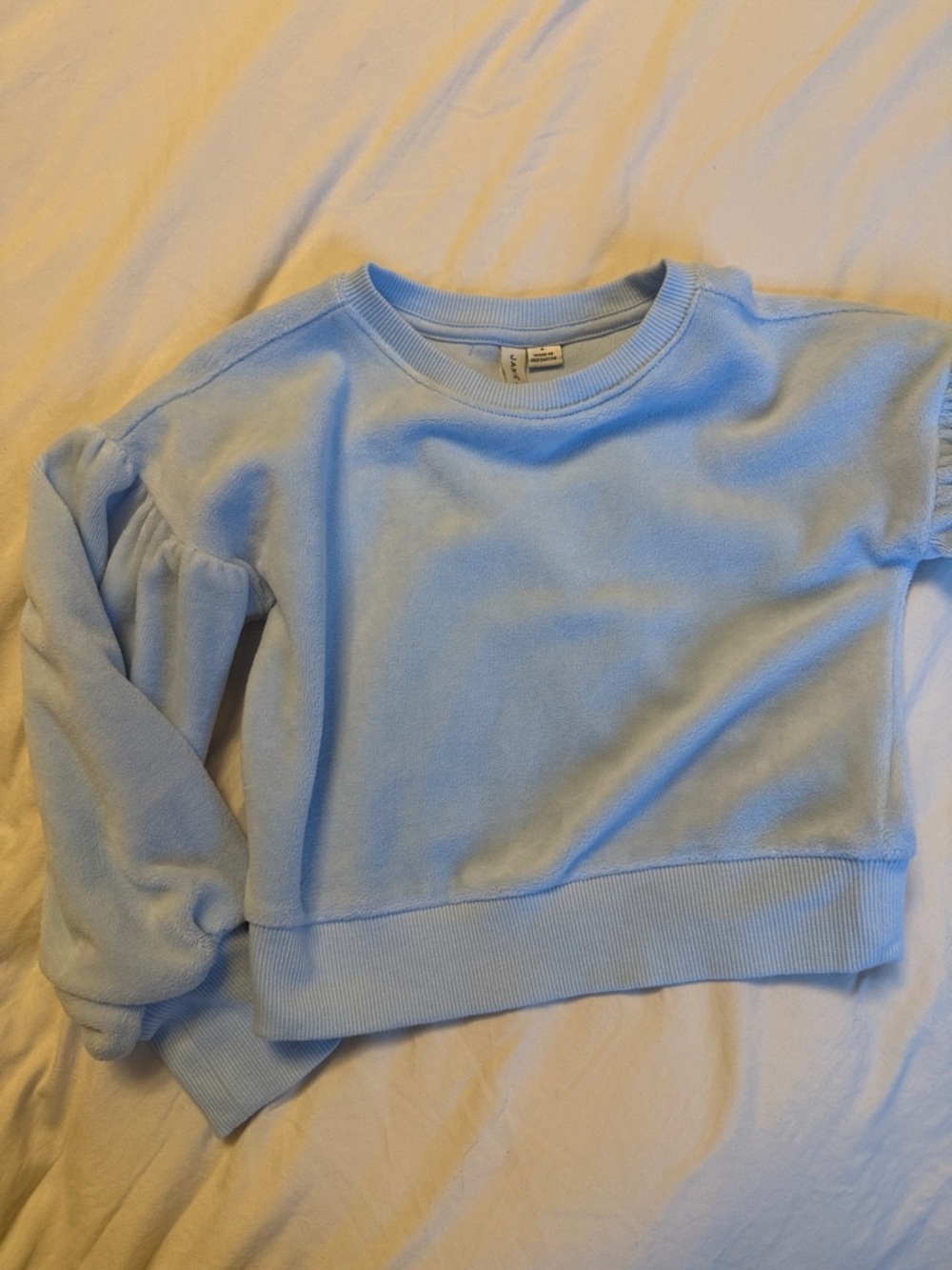 Janie and Jack Light Blue Crewneck Sweater
